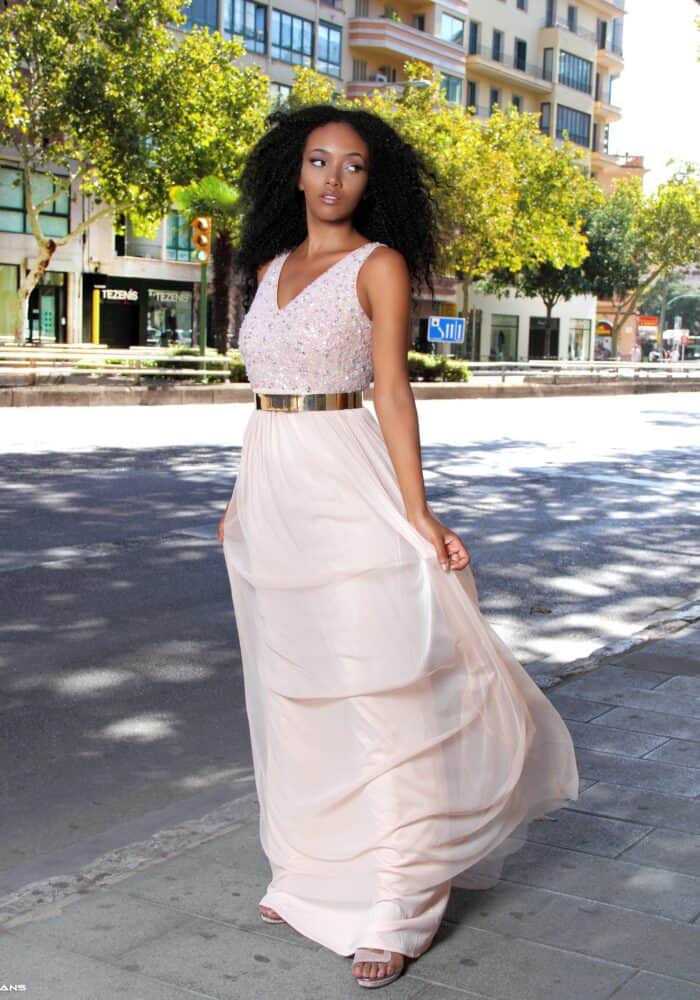 Vestido Nude Carla